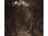 Jesus praying in Gethsemane - by William Hole
